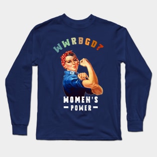 WWRBGD? RBG Ruth Bader Ginsburg Equal Rights Retro Feminist vintage gift Long Sleeve T-Shirt